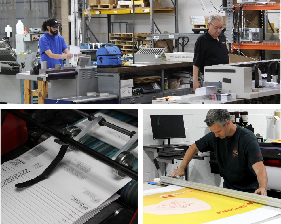 PXP Ohio Print Work - Production and Printing